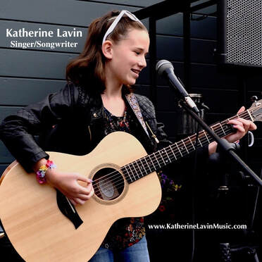 Katherine Lavin 2019 with Guitar - Singer Songwriter